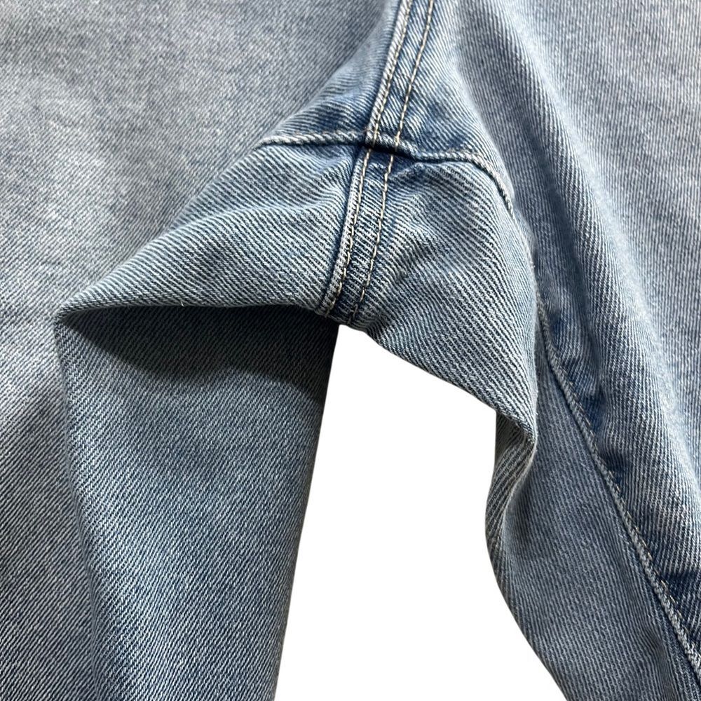 1822 Lightwash crop distressed jeans 18W - Picture 5 of 9